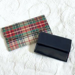 Vintage Pocket Book Set Card Holder Wallet Keys